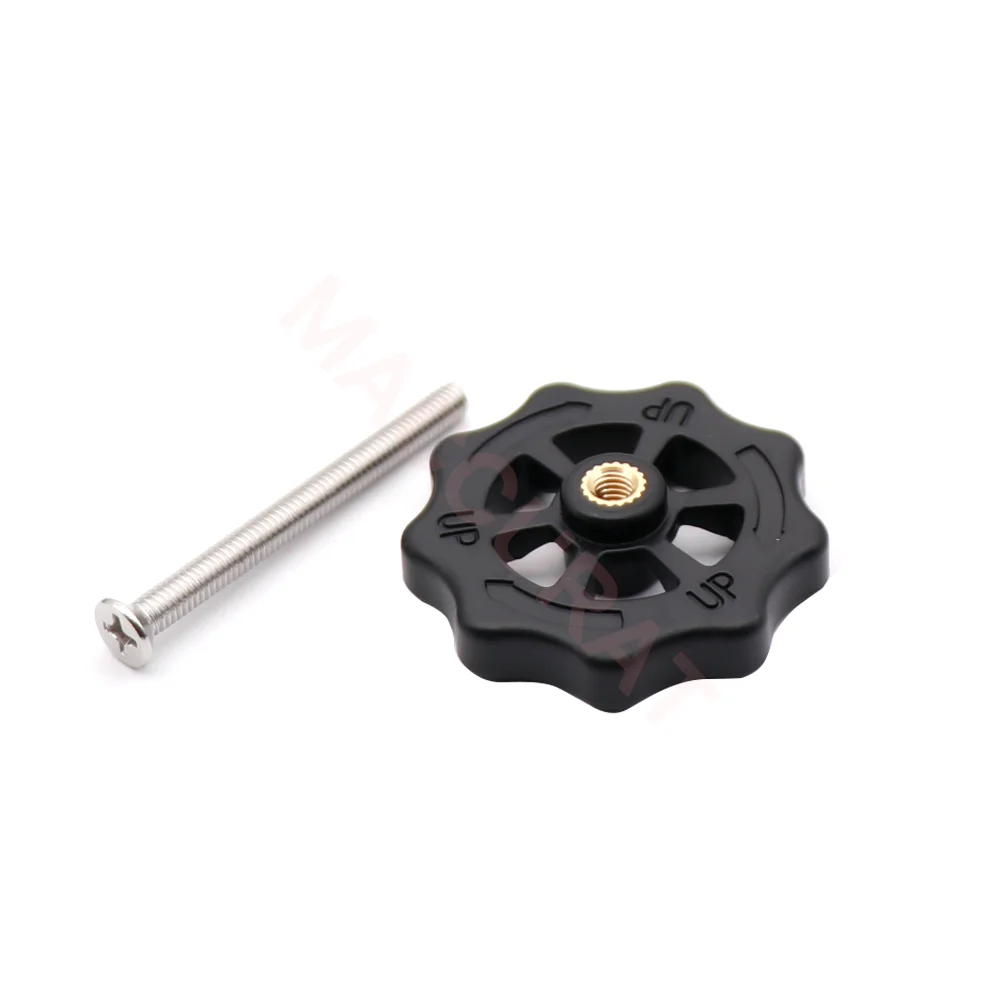 Maccurat 3D 프린터 부품 가열 베드 스프링 레벨링 키트 조정 너트 + 스프링 + CR-10 Ender 3 MK3 Hotbed 용 나사 히트 베드 키트