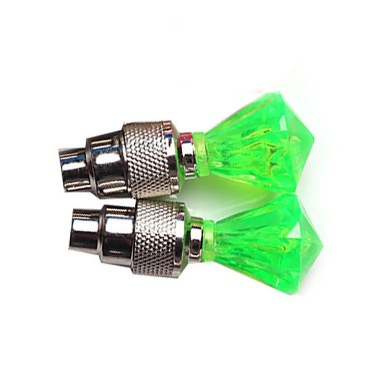 New 1pc Bicycle Light Mountain Bike Bicycle Lighting LEDS Tire Valve Caps Wheel Spokes LED Light