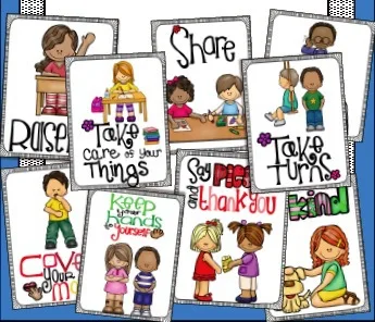 Early Education 9 Article Maintain Good Habit Good Politeness Rules Poster Classroom English Code A4