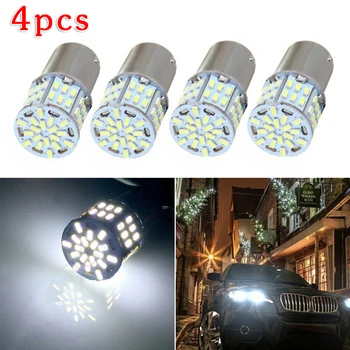 

4pcs/set Car 1156 LED Bulbs RV Camper Trailer Interior Lights 54SMD Super White Kit Replacement Lighting Parts