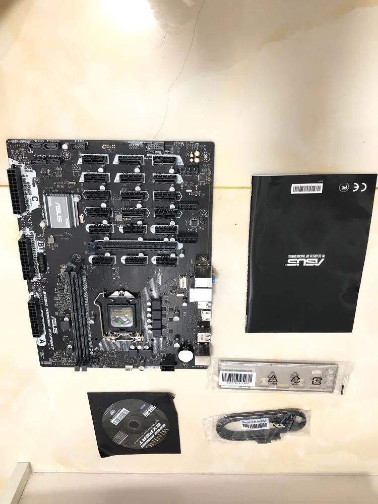 Новая ASUS B250 MINING EXPERT оригинальная материнская плата DDR4 LGA 1151 USB2.0 платы 32 Гб B250 настольная материнская плата