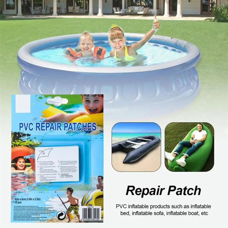 Repair patch kit is suitable for inflatable swimming pool inflatable toy air bed 
