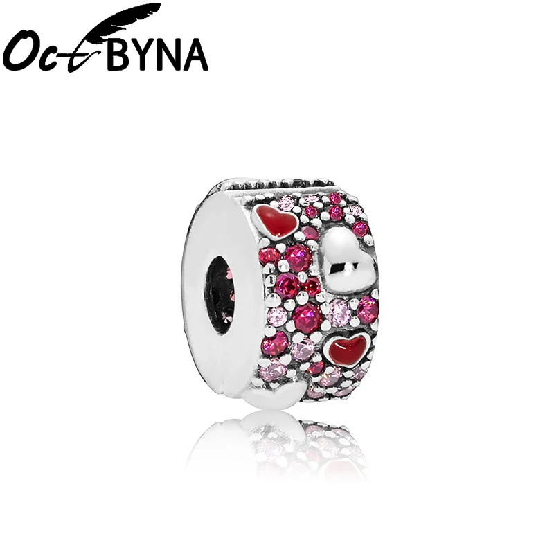 40 Octbyna, винтажные Серебряные бусы, подвеска, Подходит для Pandora, цепочка в виде змеи, подвески, браслет, ожерелье, изготовление для женщин, девочек, мальчиков, ювелирные изделия, подарки - Цвет: 40