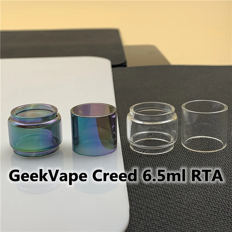 GeekVape Creed 6 5 мл RTA обычная лампа 4 стеклянная трубка для замены испарителя