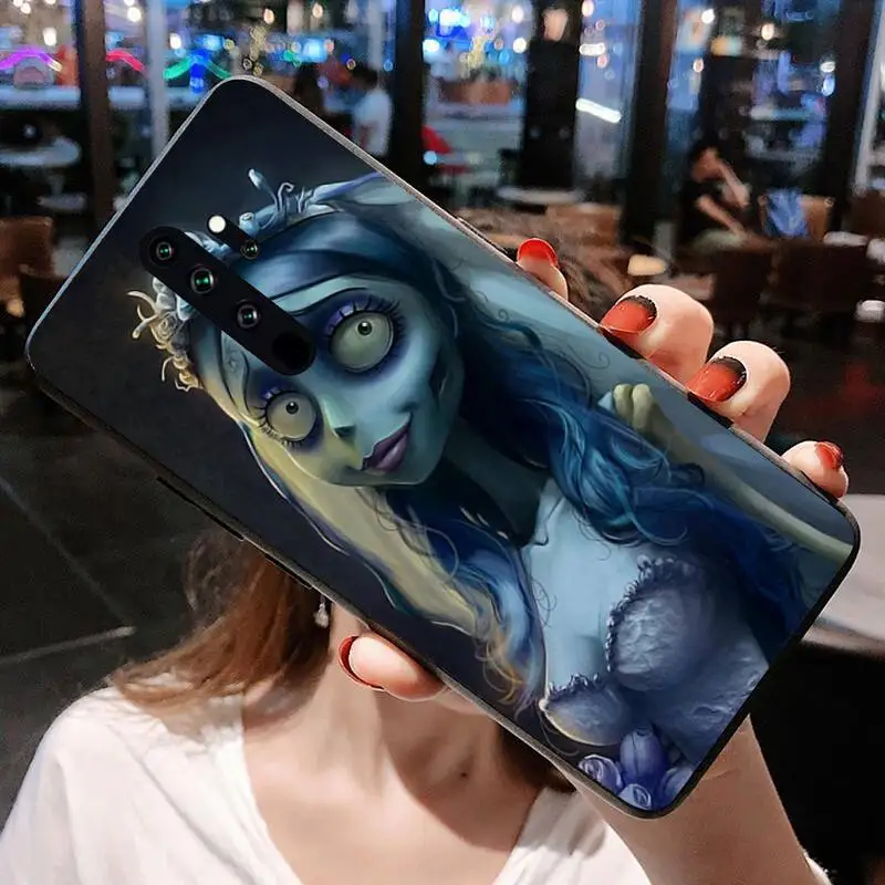 xiaomi leather case hard Tim Burtons Corpse Bride Phone Case for Redmi 9A 8A 7 6 6A Note 9 8 8T Pro Max Redmi 9 K20 K30 Pro leather case for xiaomi Cases For Xiaomi