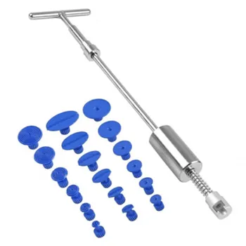 

Slide Hammer T-Puller Bar Car Dent Remover Repair Tool+18pcs Pulling for Lifter Paintless Removal LB88
