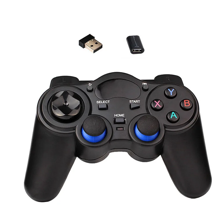 Game Consonle Handle 2.4G Wireless Gaming Joystick Joypad With OTG Converter Gamepad Supports Android Smart TV Network Set-Top 