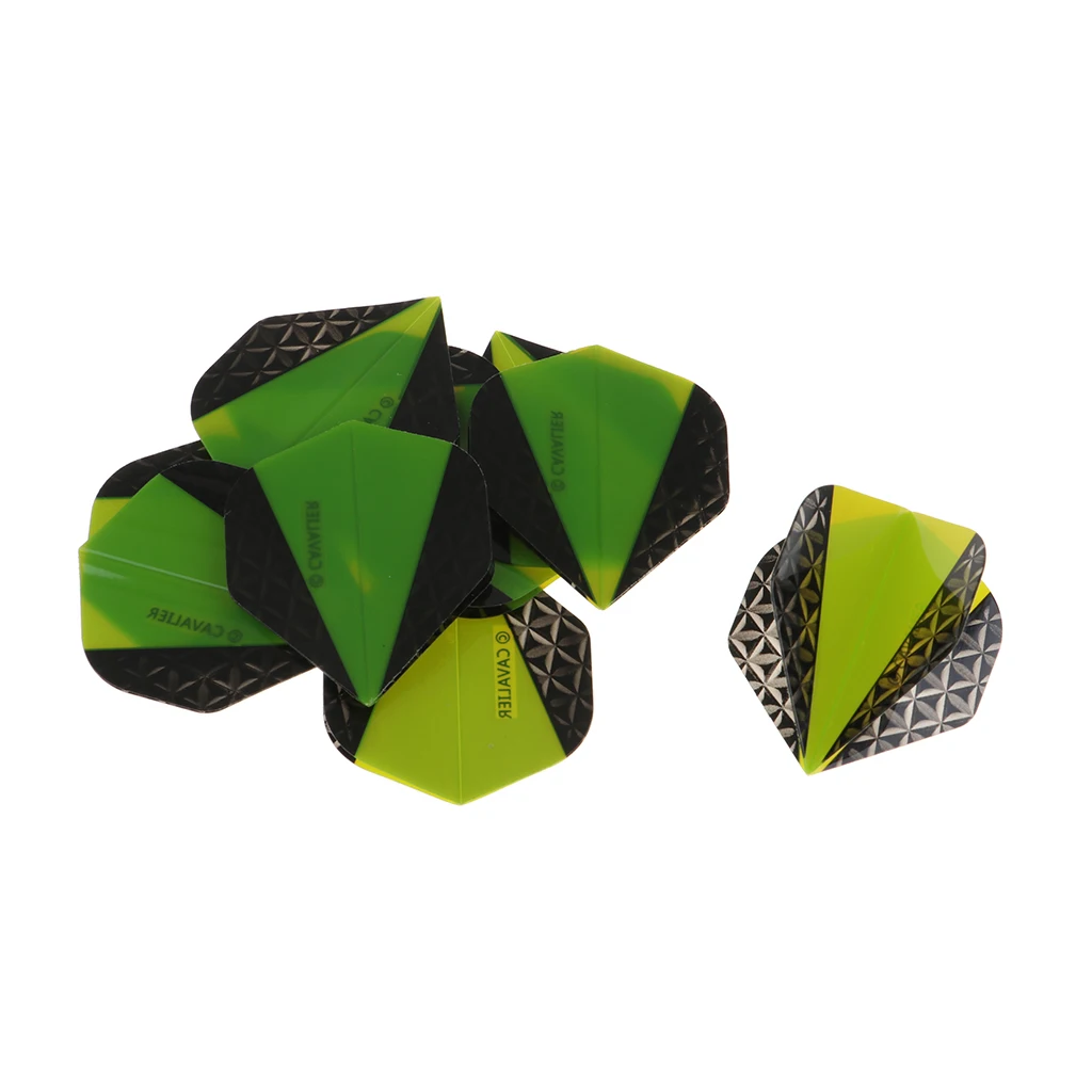 10Pcs Standard Shape Flights PET Extra Tough Thick Tail Accessories Dart Flights 10Pcs Standard Shape Flights PET Extra Tough Thick Tail Accessories Dart Flights