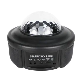 

Remote Control Colorful Starry Sky Projector Bluetooth USB Voice Control Music Player LED Night Lamp Sleep Romantic Bedroom