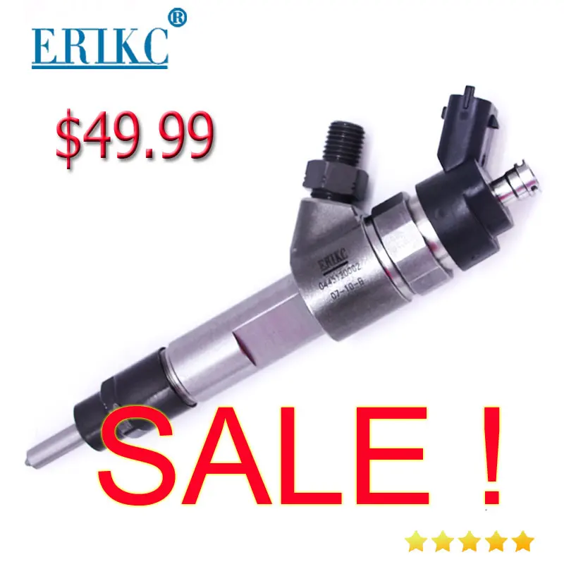 ERIKC Топливная форсунка дизельного топлива 0445120002 Oem инжектор в сборе 0445 120 002 серой инжектор дизельного топлива дизельное топливо форсунки 0 445 120 002(198081 198083