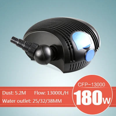 CFP-13000 180W SUNSUN CFP высокомощный погружной насос циркуляционный насос водопроводный насос Система фильтрации для разведения рыб в пруду насос бассейн аквариумный циркулирующий насос - Цвет: CFP-13000 180W