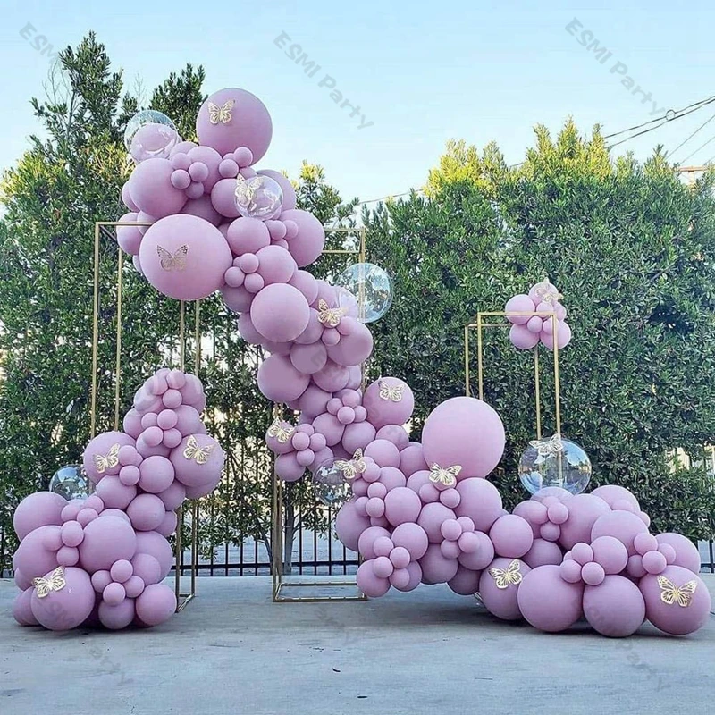Macaron фиолетовая Матовая Белая Фотографическая цепочка свадебное украшение