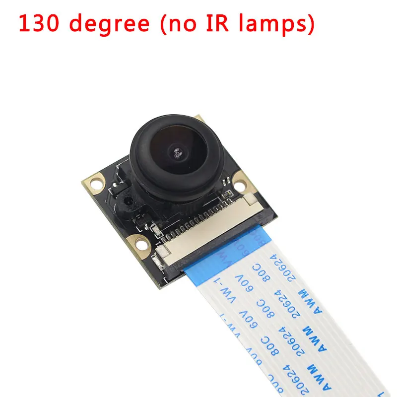5 МП Raspberry Pi 4 Модель B камера рыбий глаз 130 160 градусов камера V5647 фокусное расстояние ночного видения Регулируемая веб-камера для RPI 4/3/2 - Цвет: 130 degree