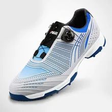 Обувь для гольфа, мужская спортивная обувь, водонепроницаемые спортивные кроссовки, нескользящие шнурки с пряжкой