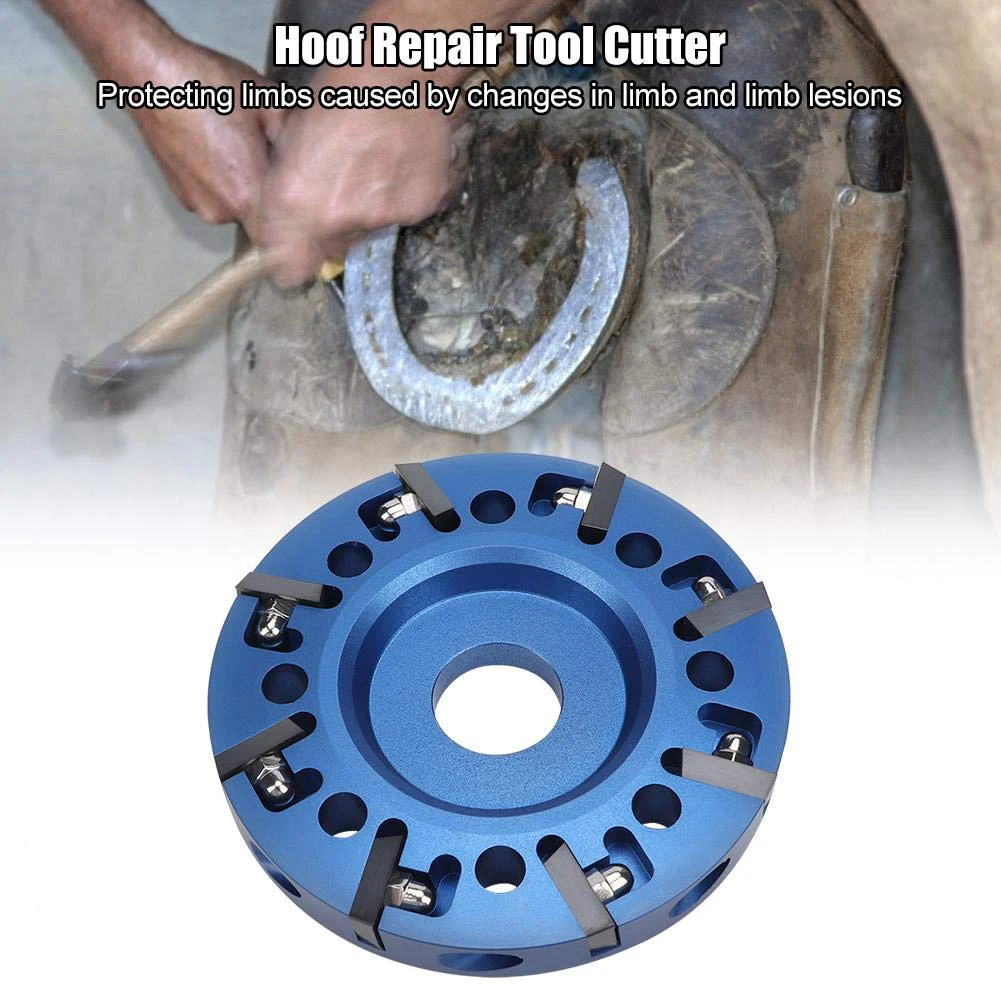 

8 Blades Cutter Disk Electric Hoof Renovation Tool Accessory for Cattle Dairy Farm Household Tool Cutting Blade