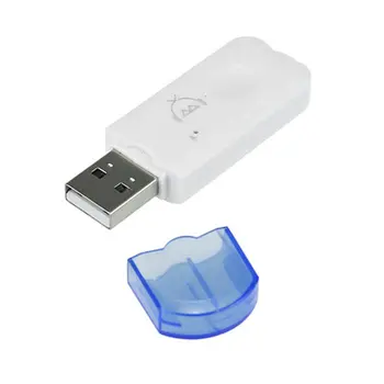 

USB Bluetooth 2.1 Receiver Audio Stereo Adapter Wireless Handsfree Dongle Kit For Speaker Car Mp3 Player Smart Phones