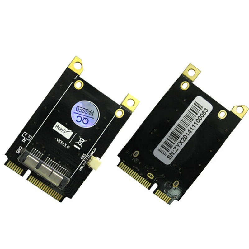 Адаптер версии 3,0 для модуля BCM94360CD к Mini PCI-E 52Pin интерфейсу без привода Простая установка, подключи и играй