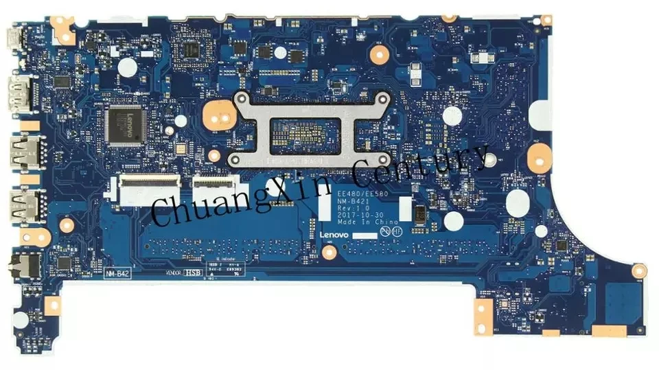 Для ThinkPad E480 материнская плата NM-B421 с i5-8250/8350U AMD 2 Гб 01LW922 оригинальная Встроенная Материнская плата полностью протестирована