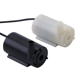 

2020 Mini Submersible Water Pump 5V to 12V DC Aquarium Fountain Micro Pump 3L/min Water Pumps Replacement Parts Black White New