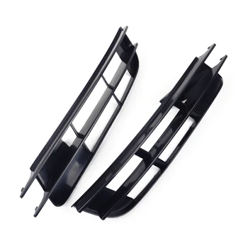 

CITALL 1Pair Front Lower Bumper Cover Fog Light Grille 4L0807681/4L0807682 Fit for Audi Q7 2007 2008 2009