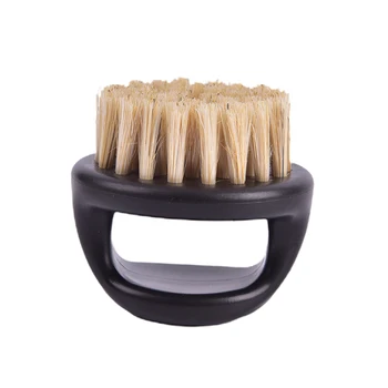 

1 Pcs Ring Design Horse Bristle Men Shaving Brush Plastic Portable Barber Beard Brushes Salon Face Cleaning Razor Brush