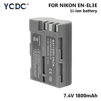 

2020 Promotion New 1/2 Pcs EN-EL3E/ENEL3E/EN EL3E 7.4V 1800mAh Lithium Battery For Nikon D50 D70 D70S D80 D90 D100 D200 D300