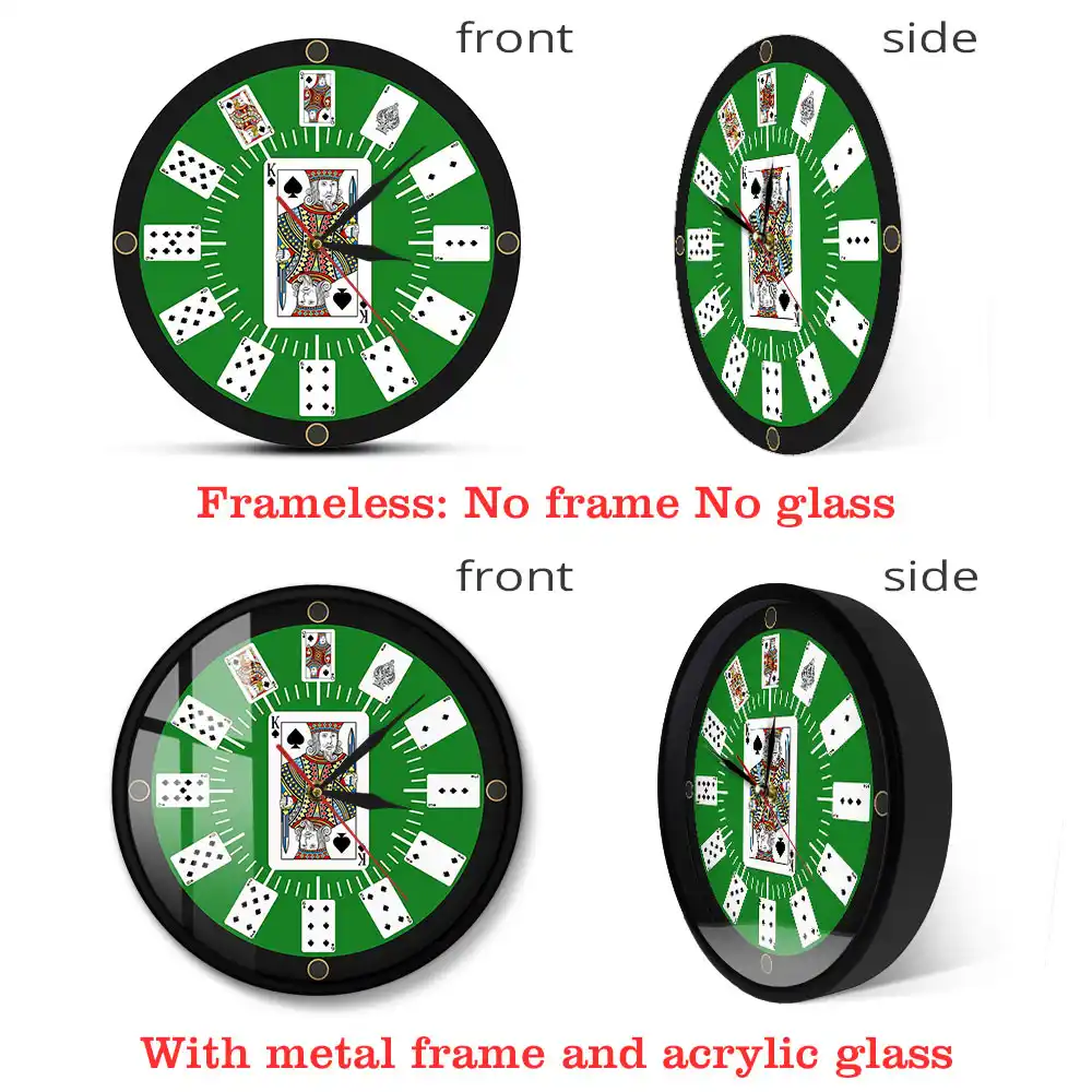 reloj juego de cartas