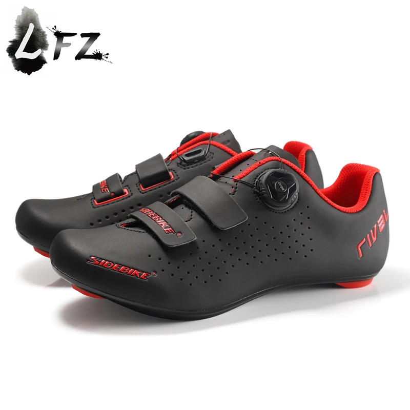 Cycling Shoes Men Racing Road Bike Shoes Self-locking Athletic Bicycle Sneakers 