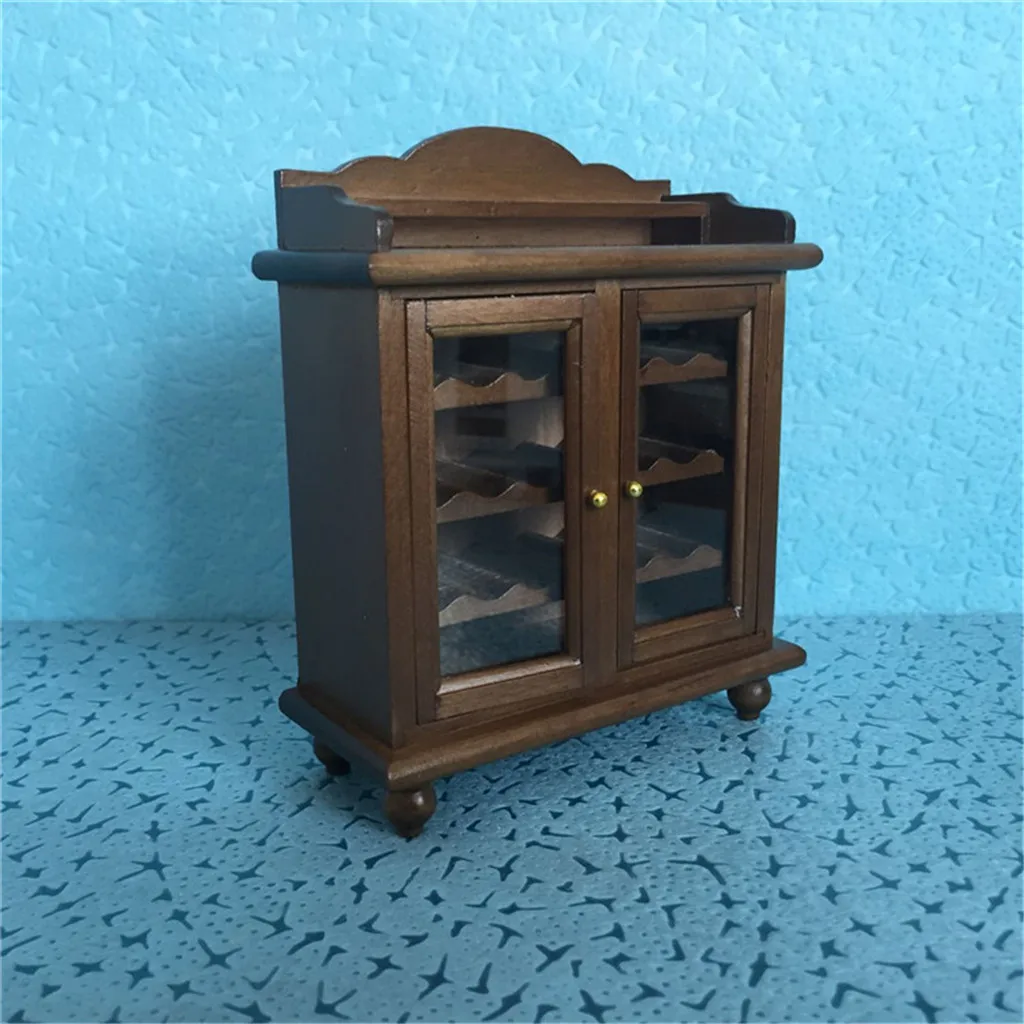 Игрушечная мебель для моделирования, новинка, 1:12 миниатюрная мебель для кукольного дома, шкаф для гостиной, детская игрушка 7,4