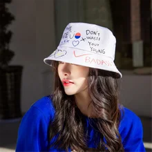Chapeau seau unisexe Harajuku, casquette Hip Hop d'extérieur pour hommes et femmes, chapeau d'été pour pêcheur, nouvelle collection 2020 