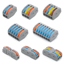 Connecteur de fil de câblage universel rapide, coloré, 30 et 50 pièces