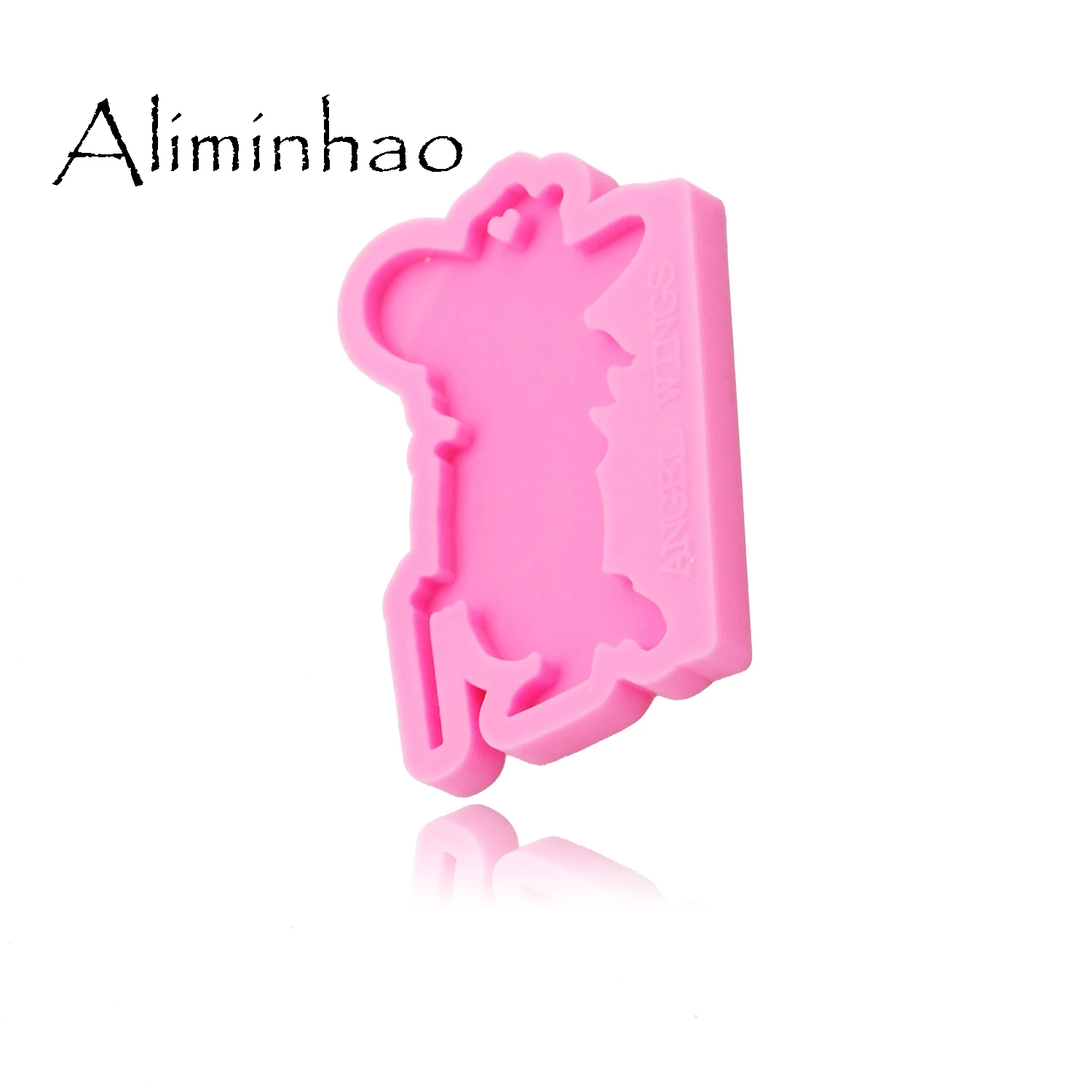 DY0171 Блестящий талисман Col. Reb. Силиконовые формы DIY Форма для эпоксидной смолы силиконовый брелок ремесло пользовательские формы