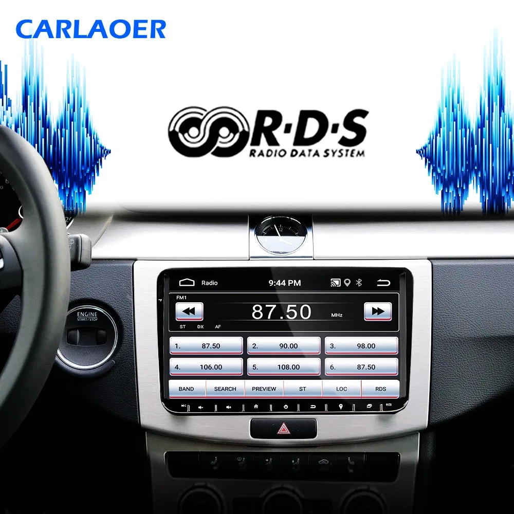 Android 9,0 автомобильный радиоприемник gps навигация для VW Skoda Octavia Golf 5 6 touran passat B6 jetta Polo Tiguan B7 seat leon Volkswagen