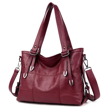 

The New Women's Bag The Big One-shoulder Bag The Fashion Casual Handbag The Lady's Simple Bag Women Bag