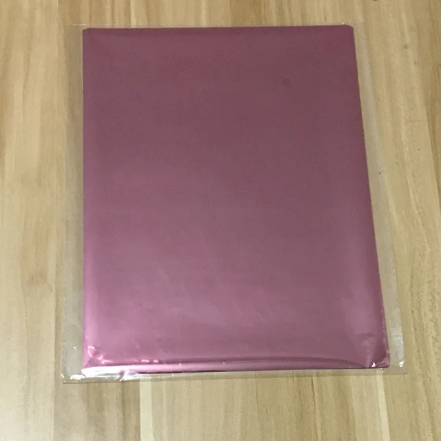 Pink 50 шт А4 Золотая фольга бумага для ламинатора блестящая цветная упаковка Квиллинг крафт гофрированная ткань крафт бумага для скрапбукинга - Цвет: Pink