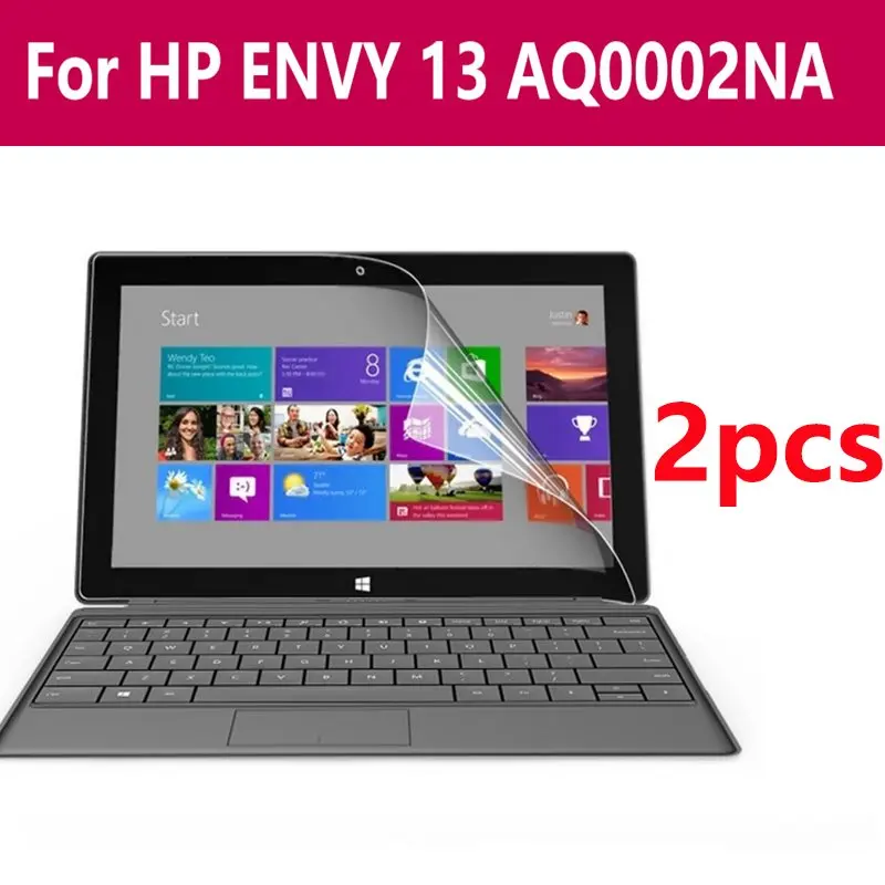 

2pack Laptop Screen Protector Touch Bar Anti Blue Ray Clear Hd Laptop Screen Protective No Glue Film For Hp Envy 13 Aq0002na