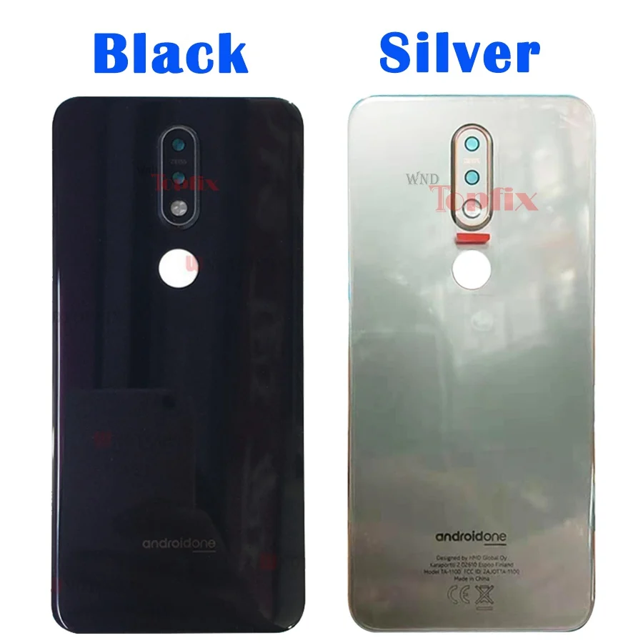 Оригинальный 100% для Nokia 7 1 чехол батареи задняя панель Замена 7.1TA 1100 крышка с