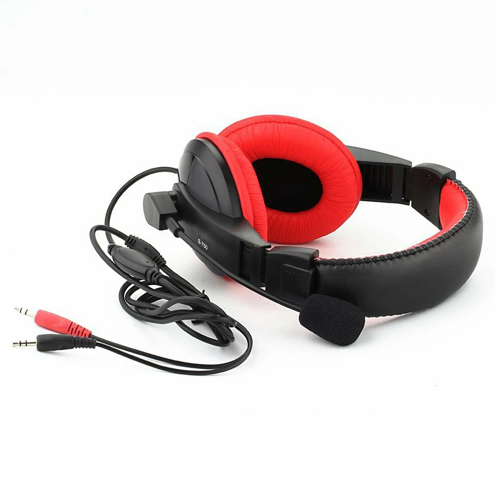 3 5mm Wired Gaming Headphones Surround Stereo Headset Earphone With Micphone For Laptop Computer PC Skype MSN PS4 Play Station 4