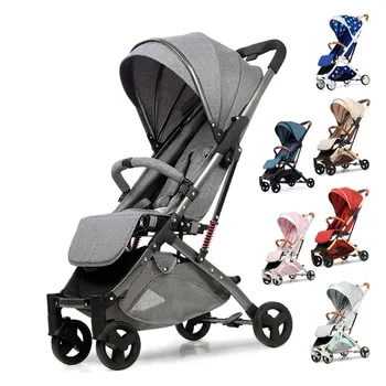

Baby stroller Lightweight Portable Baby trolley with free gifts one key operation Baby car Light than yoya plus Easy to travel