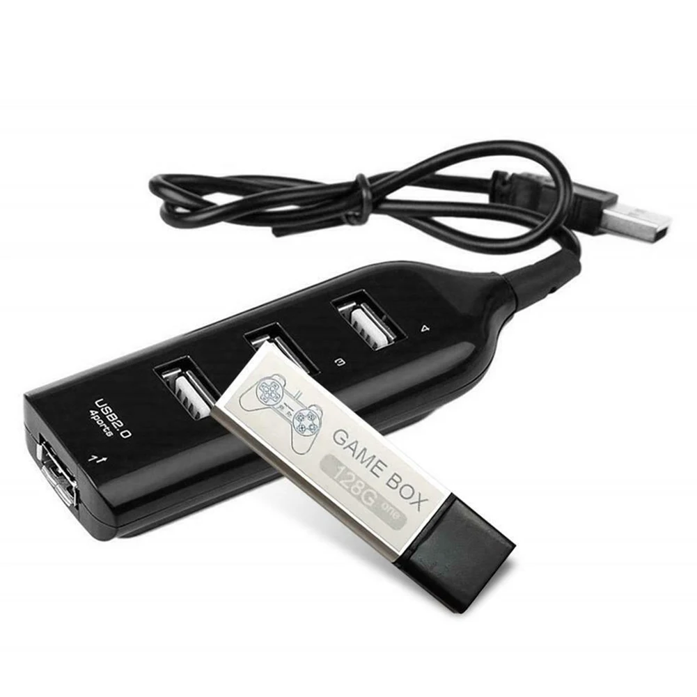 Najtaniej Rozszerzone modele 176 128G 7000 gry dżojstik do gier Double Play Home klasyczne dzieci bawiące się z Hub dla PS1 MINI Playstation