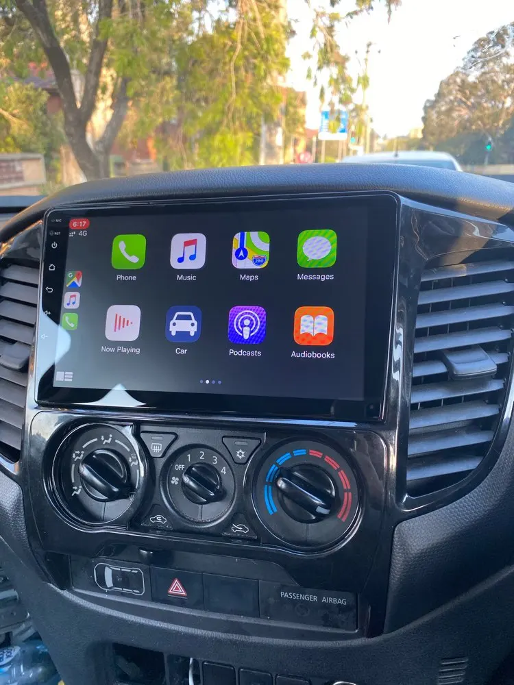MQ TRiton Автомагнитола для Mitsubishi Triton Android 9,0 gps навигация Bluetooth Сенсорный экран Автомагнитола Стере мультимедиа