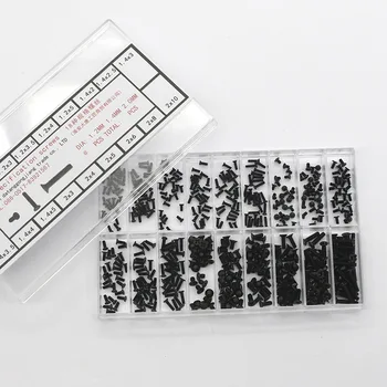 

free shipping 18 Species of Spectacles Frame Notebook Screw Small Screw Set Miniature Screw Watch Back Cover Screw