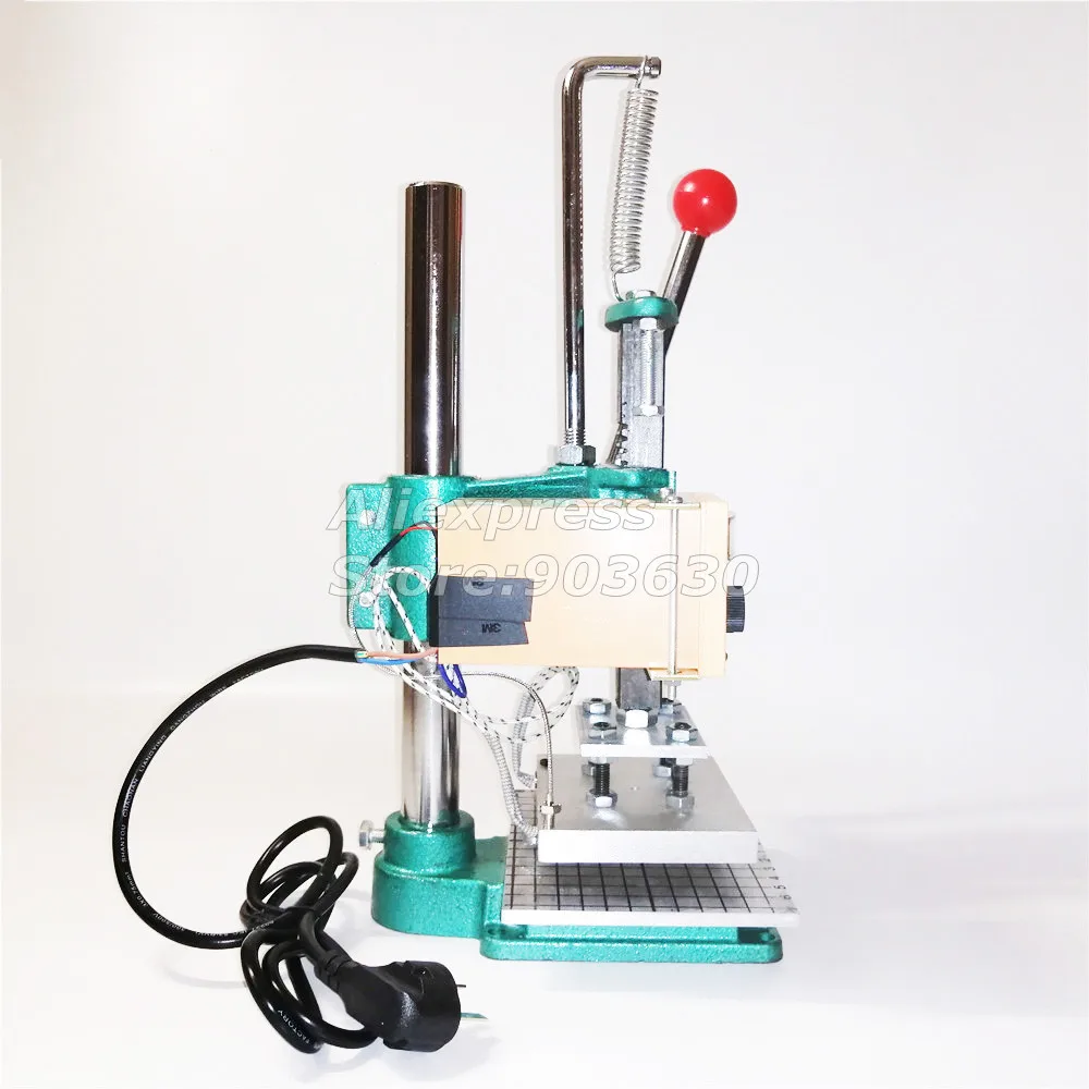 Лучшее качество новинка ручная машина для горячего тиснения фольгой гнущаяся