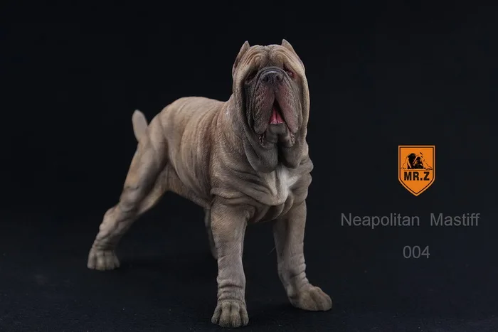 4 1/6 весы Mr. Z Neapolitan собака мастифф статуя животного модель игрушки 4 цвета фигурка Scence аксессуар для коллекции - Цвет: 4
