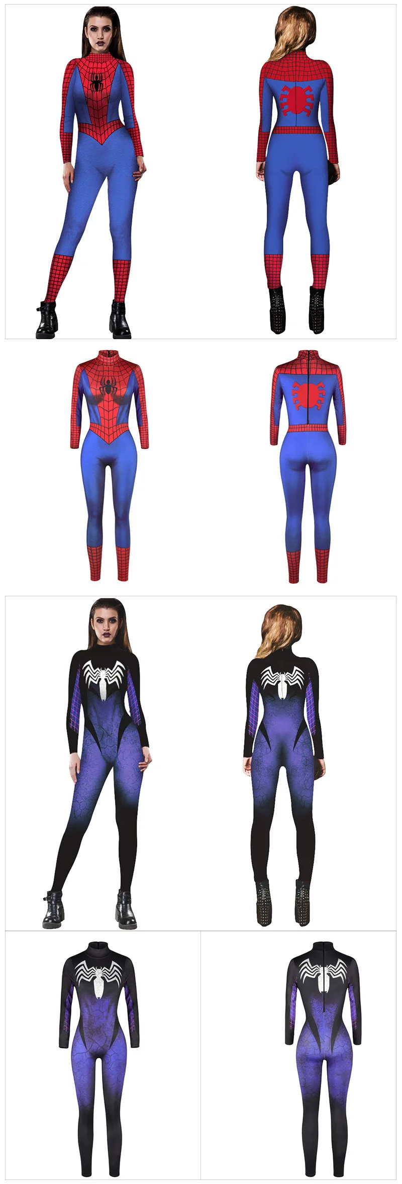 CLAINTEKS Women’s Halloween Costumes Terror Skeleton Cosplay Tights Jumpsuit Sexy 3d Print Skinny Long Sleeve Overall Romper Clothing -Zentai shop online H7fd4c5f0b4c5465cac9bc86d9012973b5.jpg