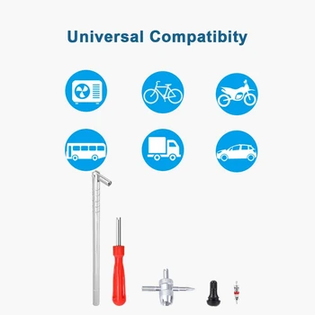 

Removal Valve Stem Tools Rubber Spool Accessories Parts Car Auto Extractor