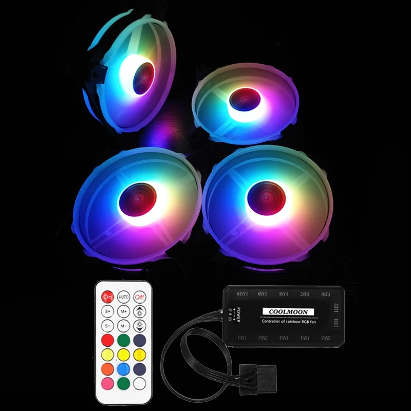 COOLMOON пульт дистанционного управления RGB светодиодный светильник контроллер