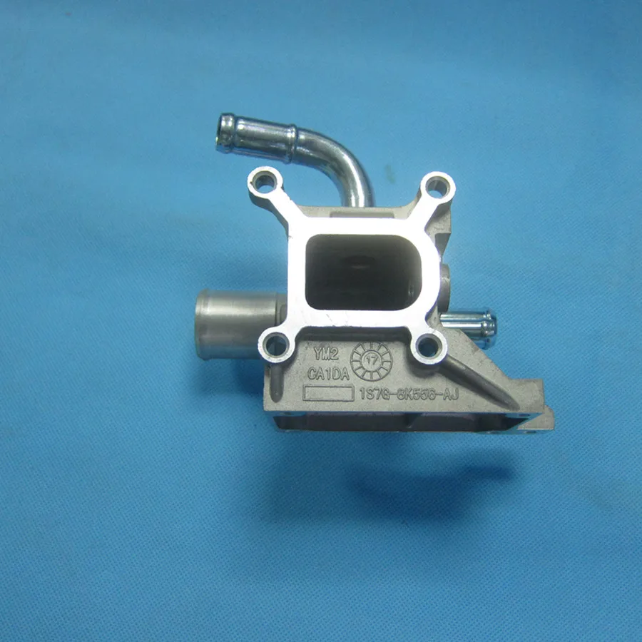Car accessories LF01-15-17Z cooling system water outlet for Mazda 3 2.0 2005-2010 Mazda 5 6 2005-2010 2.0 2.3 8 CX7