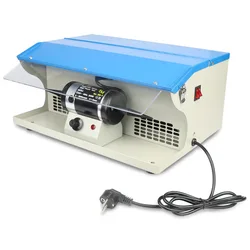 Polisseuse et aspirateur de bureau DM 5, Machine à Double tête en tissu, roue avec Tube de lampe, contrôle de la vitesse, rectifieuse 