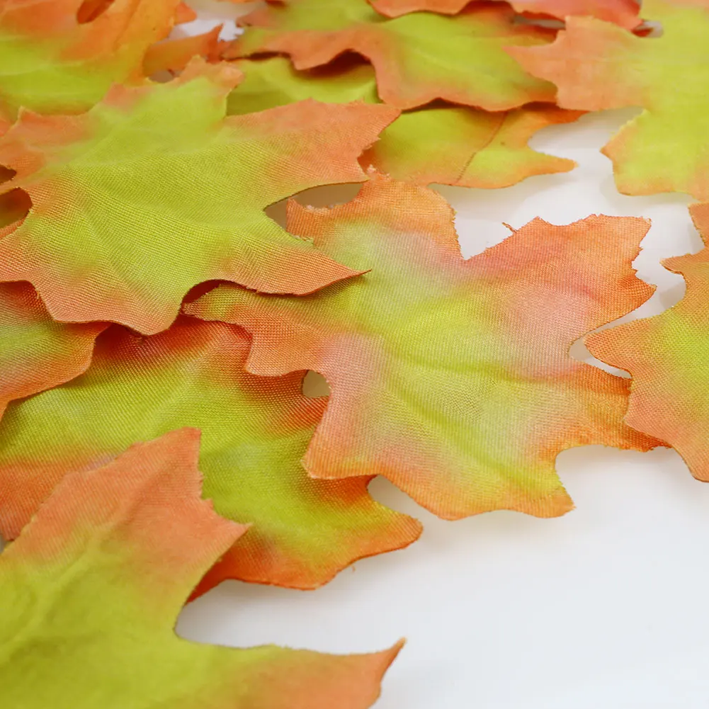 Цветы Листья вечерние декоративные листья шелковые листья 50 шт искусственные украшения 50 шт Искусственные